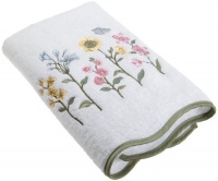 Avanti Premier Country Floral Bath Towel, White