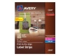 Avery Print-to-the-Edge Label Strips, Kraft Brown, 0.625 x 7.5 Inches, Pack of 300 (22847)