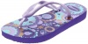 Havaianas Kids Flores Flip Flop (Toddler/Little Kid),Ice Violet,23-24 BR (8 M US Toddler)