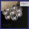 Mikasa: Set of 8 - Encore Votive Holders - White