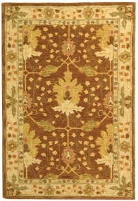 Area Rug 4x6 Rectangle Traditional Brown Color - Safavieh Anatolia Rug from RugPal