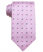 Dress on the dot. This Geoffrey Beene tie is the perfect pattern to round out your wardrobe.