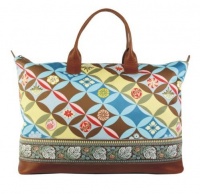 Amy Butler for Kalencom Meris Duffel Bag with Ribbon (Kimono)