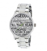 BCBGeneration Women's GL4134 Sport Affirmations Logo Dial Analog Bracelet Watch