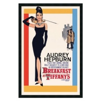 Audrey Hepburn- Breakfast at Tiffany's Framed Print Art - 37.66 x 25.66