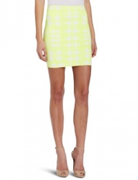 BCBGMAXAZRIA Women's Simone Lkat Splash Mini Skirt