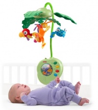 Fisher-Price Rainforest Peek-A-Boo Leaves Musical Mobile