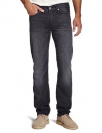 7 For All Mankind Men's Slimmy Slim Straight Leg Jean, Grey Harbor, 33