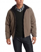 Perry Ellis Portfolio Men's Microfiber Bomber Jacket