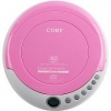 Coby CX-CD329 Ultra Slim Design Personal CD Player w/60 Srcond Anti-Skip Protection (Pink)