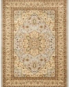 Safavieh LNH330G Lyndhurst Collection Area Rug, 6-Feet by 9-Feet, Grey and Beige