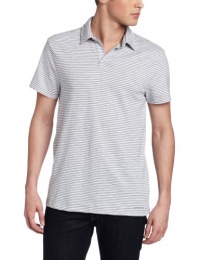 Calvin Klein Jeans Men's Evening Stripe Short Sleeve Polo