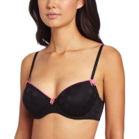 Betsey Johnson Women's Bubble Mesh Molded Balconette Bra Bra