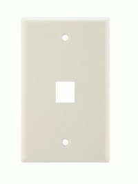 Icarus Keystone Style Wall Plate - 1 Port