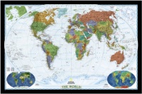 World Decorator Wall Map (Enlarged & Laminated) (Reference - World)