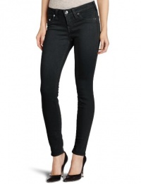 True Religion Women's Halle High Rise Skinny, Black, 27