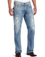 True Religion Men's Ricky Super T Straight Jean