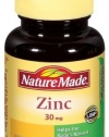 Nature Made Zinc 30 mg Tabs, 100 ct