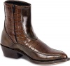 Laredo Men's Croc Print Zipper Boot By