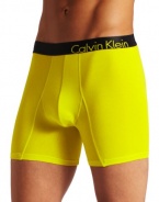 Calvin Klein Men's Bold Cotton Boxer Brief, Sunfish, X-Large