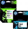 HP 564 Inkjet Cartridges, Set of 4 (Black, Cyan, Magenta & Yellow)