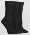 Lauren Ralph Lauren RL Sport Trouser Sock 3 Pair Pack (7125)