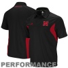 Nebraska Cornhuskers NCAA Adizero Mens Sideline Short Sleeve Polo Shirt, Black