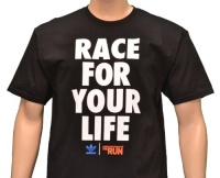 Adidas Men's Originals Race For Your Life Shirt - Black