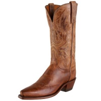 1883 by Lucchese Women's N4540 5/4 Western Boot,Tan Burnished,7.5 B(M)US