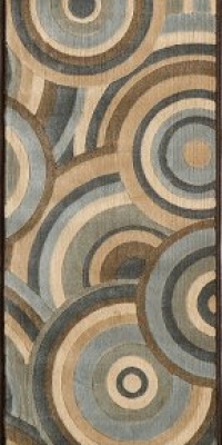 Area Rug 2x7 Runner Contemporary Brown Color - Momeni Dream Rug from RugPal