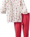 Splendid Littles Baby-Girls  Parisian Tulip Tunic Set, Soft White, 12-18 Months