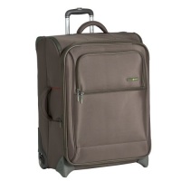 Delsey Luggage Helium Superlite Lightweight 2 Wheel Rolling Upright, Mocha, 25 Inch