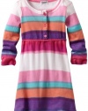 Splendid Littles Baby-Girls Newborn Watercolor Stripe Dress, Sand Castle, 3-6 Months