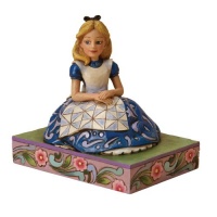 Disney Traditions designed by Jim Shore for Enesco Alice in Wonderland Figurine 4 IN