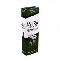 100 Astra Superior Premium Platinum Double Edge Safety Razor Blades