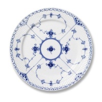 Royal Copenhagen Blue Fluted Half Lace Salad/Dessert Plate