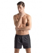 Hanro Men's Pure Woven Boxer With Fly