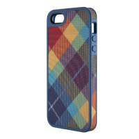 Speck Products SPK-A0760 FabShell Fabric-Covered Case for iPhone 5 - Retail Packaging - MegaPlaid Spectrum