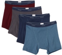 Fruit of the Loom Men's 4 pack low rise collection fashion boxer brief