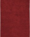 Area Rug 8x10 Rectangle Shag Red Color - Surya Aros Rug from RugPal