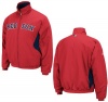 Majestic Youth Boston Red Sox Red Triple Peak Therma Base Premier Dugout Jacket