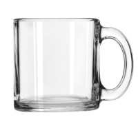 Libbey 13-Ounce Classic Coffee Mug, Box of 12, Clear