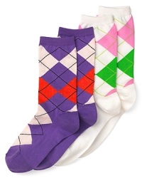 Classic argyle trouser socks from kate spade.