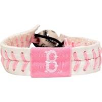 MLB Boston Red Sox Pink Baseball Bracelet