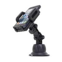 Satechi CR-3600 Universal Car Holder & Mount for iPhone 5, 4S, 4, 3GS, 3G, Samsung Galaxy S3, S2, Note, Note 2, Nexus S, HTC One X, S, Motorola Droid Razr HD, Maxx, Nokia Lumia 920, LG Optimus G on Windshield & Dashboard