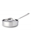 Conquer sautéing, frying, searing and more with the versatility of this must-have piece. High-performance and classic styling with a durable stainless steel interior, a pure aluminum core and a hand-polished magnetic stainless steel exterior set this deep sauté out in your space. Lifetime warranty.