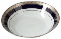 Noritake Crestwood Cobalt Platinum Soup Bowl