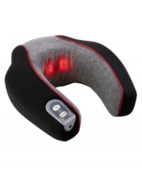 Carrying the world on your shoulders can leave you with all sorts of aches and pains. Get much needed relief with this HoMedics neck and shoulder massager, and enjoy invigorating vibration and soothing heat straight to sore muscles. Two-year limited warranty. Model NMSQ-200.