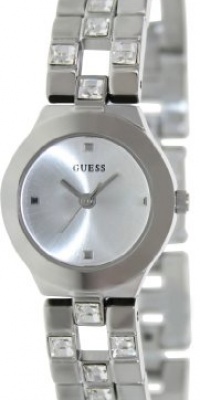 GUESS Women's U90038L1 Feminine Sparkle and Polish Watch