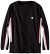 Champion Boys 8-20 Double Dry Performance Crew, Black, Medium